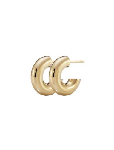 Tempelhofer Hoops Accessories Jewellery Earrings Hoops Gold Maria Blac...