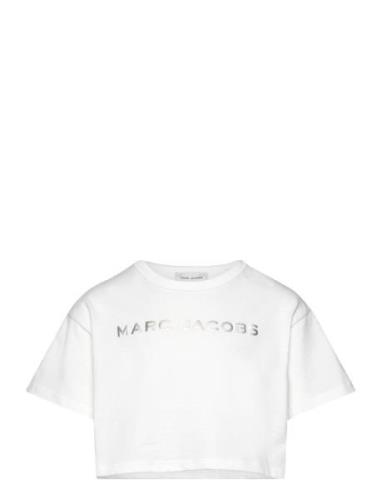 Short Sleeves Tee-Shirt Tops T-shirts Short-sleeved White Little Marc ...