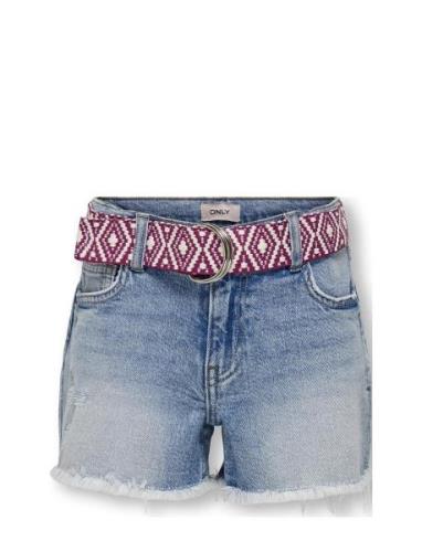 Kogrobyn Belt Vintage Dnm Shorts Azg Bottoms Shorts Blue Kids Only