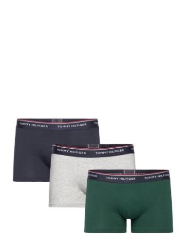 3P Trunk Boxerkalsonger Green Tommy Hilfiger