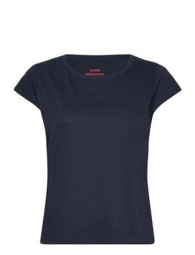 Organic Favorite Teasy Tee Tops T-shirts & Tops Short-sleeved Navy Mad...