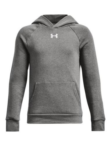 Ua Rival Fleece Hoodie Sport Sweat-shirts & Hoodies Hoodies Grey Under...