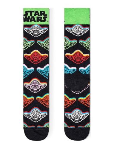 Star Wars™ Yoda Sock Lingerie Socks Regular Socks Black Happy Socks