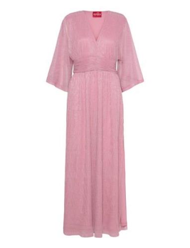Laurencras Dress Maxiklänning Festklänning Pink Cras