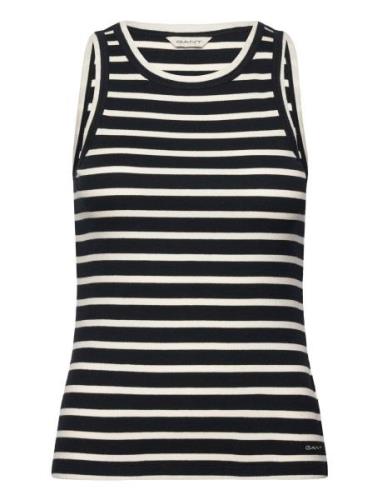 GANT Striped Tank Top Svart