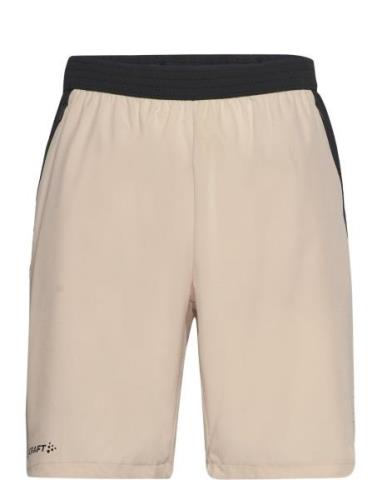 Adv Hit Shorts M Sport Shorts Sport Shorts Beige Craft