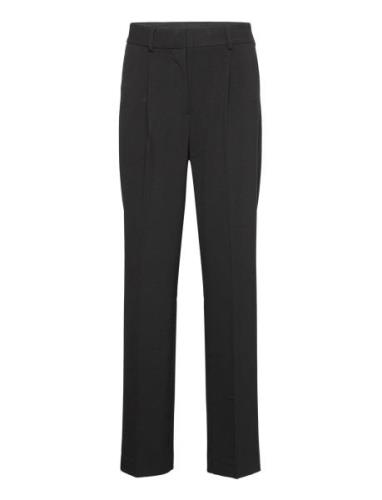 Srvilja Midwaist Loose Pant Bottoms Trousers Suitpants Black Soft Rebe...