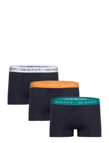 Trunk 3-Pack Boxerkalsonger Navy GANT