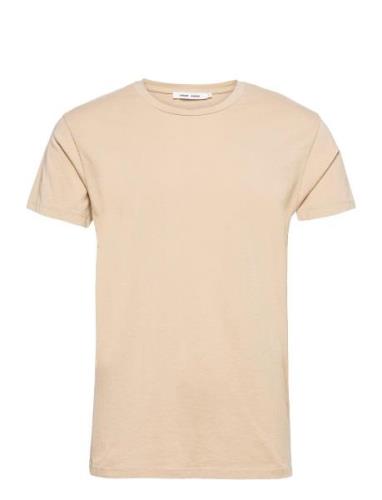 Kronos O-N Ss 273 Designers T-shirts Short-sleeved Beige Samsøe Samsøe