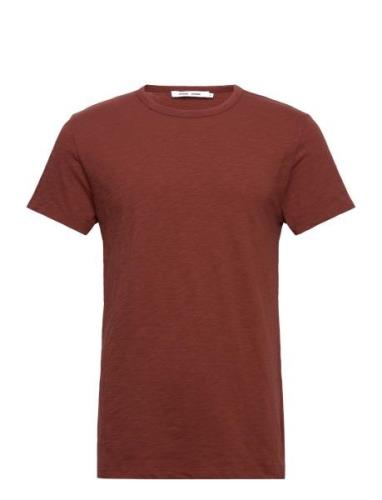 Lassen O-N Ss 2586 Designers T-shirts Short-sleeved Red Samsøe Samsøe