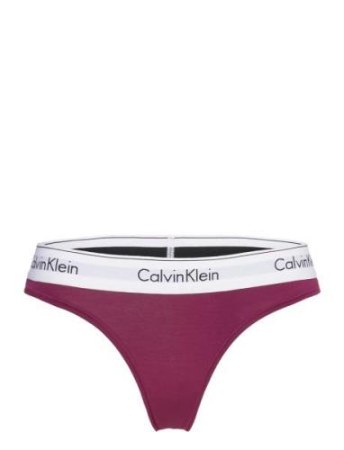 Thong Stringtrosa Underkläder Red Calvin Klein