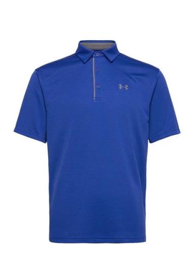 Tech Polo Sport Polos Short-sleeved Blue Under Armour