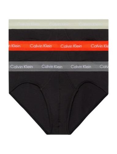 3P Hip Brief Kalsonger Y-front Briefs Black Calvin Klein