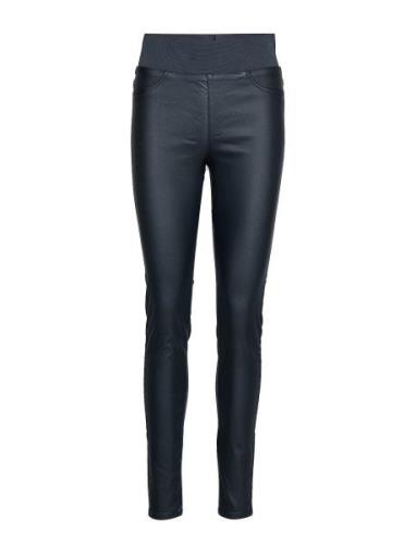 Fqshantal-Pa-Cooper Bottoms Trousers Leather Leggings-Byxor Black FREE...