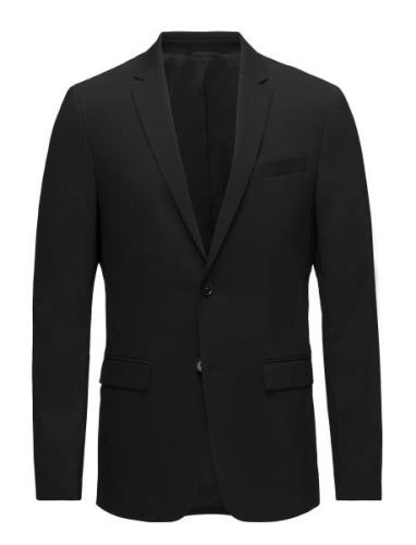 Stretch Wool Slim Suit Blazer Suits & Blazers Blazers Single Breasted ...