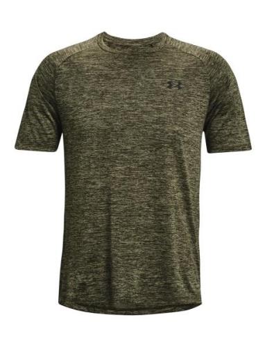 Ua Tech 2.0 Ss Tee Sport T-shirts Short-sleeved Khaki Green Under Armo...