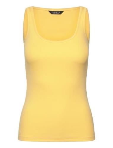 Lauren Ralph Lauren Cotton-Blend Tank Top Gul