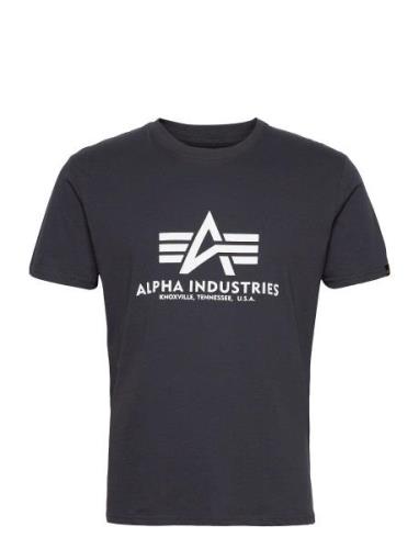 Basic T-Shirt Designers T-shirts Short-sleeved Black Alpha Industries