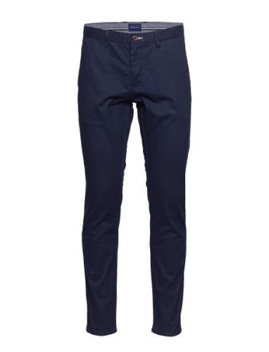 Hallden Tech Prep Chinos Bottoms Trousers Chinos Navy GANT