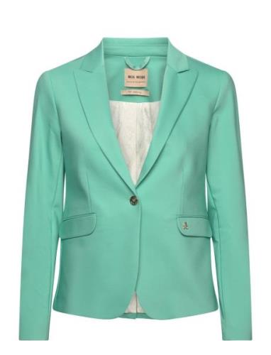 Blake Night Blazer Blazers Single Breasted Blazers Green MOS MOSH