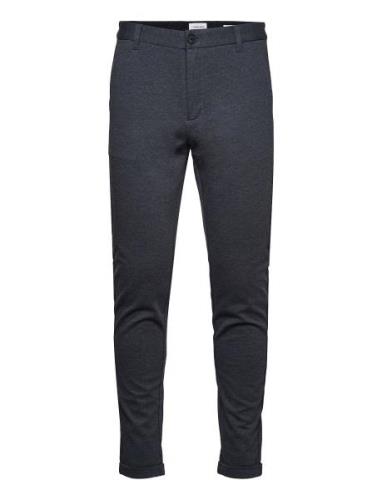 Superflex Pant Normal Length Bottoms Trousers Chinos Navy Lindbergh