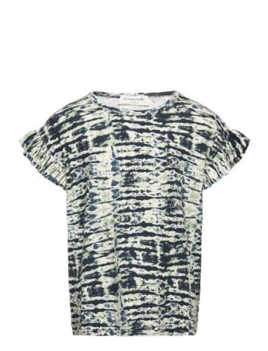 T-Shirt Ss Tops T-shirts Short-sleeved Multi/patterned Rosemunde Kids