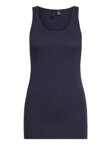 Vero Moda Vmmaxi My Soft Long Tank Top Noos Svart