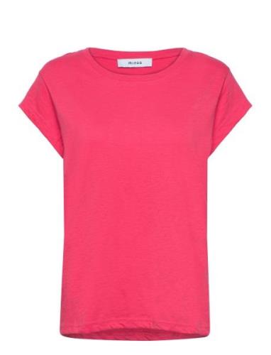 Leti T-Shirt Tops T-shirts & Tops Short-sleeved Pink Minus