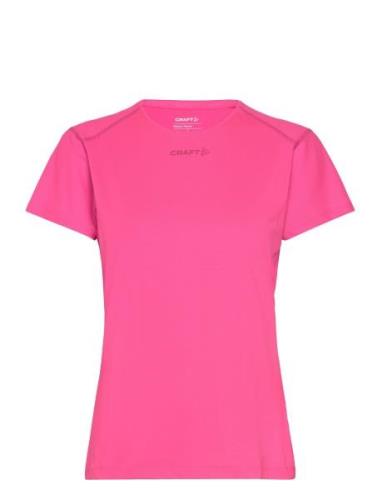 Craft Adv Essence Ss Slim Tee W Rosa