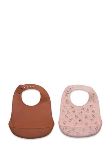 Silicon Bib Baby & Maternity Baby Feeding Bibs Sleeveless Bibs Brown C...