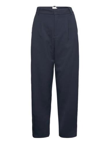 Kamerle 7/8 Pants Suiting Bottoms Trousers Suitpants Navy Kaffe