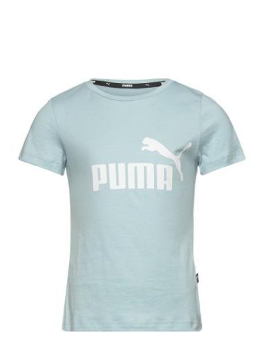 Ess Logo Tee G Sport T-shirts Short-sleeved Blue PUMA