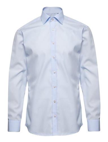 Modern Fit Mens Shirt Tops Shirts Business Blue Bosweel Shirts Est. 19...