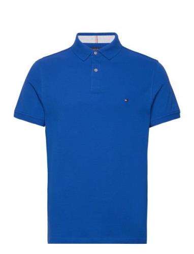 Core 1985 Regular Polo Tops Polos Short-sleeved Blue Tommy Hilfiger