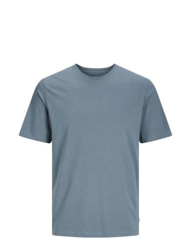 Jjeorganic Basic Tee Ss O-Neck Noos Tops T-shirts Short-sleeved Blue J...