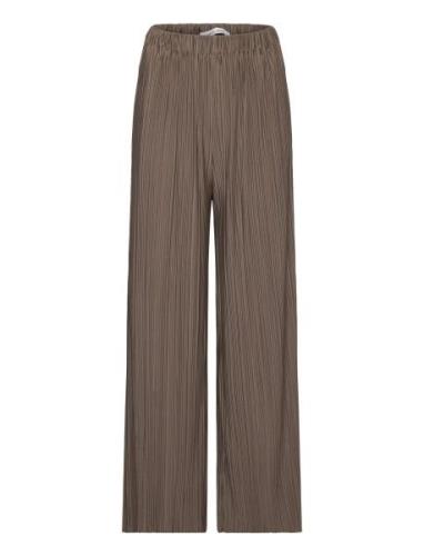 Uma Trousers 10167 Bottoms Trousers Wide Leg Brown Samsøe Samsøe