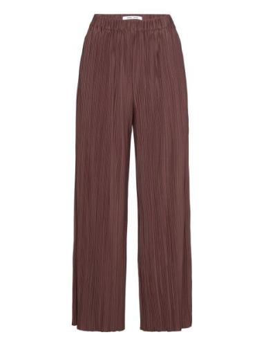 Uma Trousers 10167 Bottoms Trousers Wide Leg Brown Samsøe Samsøe