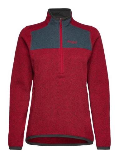 Kamphaug Knitted W Half Zip Sport Sweat-shirts & Hoodies Fleeces & Mid...