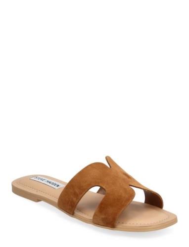 Zarnia Sandal Platta Sandaler Brown Steve Madden