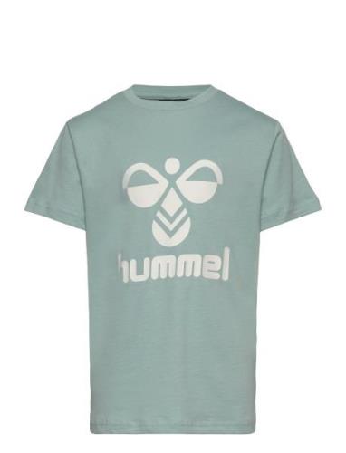 Hmltres T-Shirt S/S Sport T-shirts Short-sleeved Green Hummel