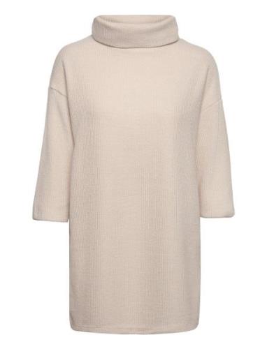 Sc-Tamie Tops Knitwear Turtleneck Cream Soyaconcept