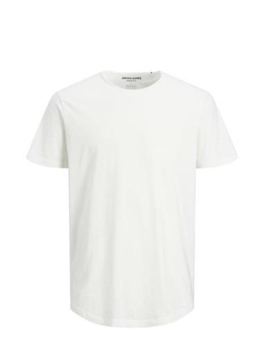Jjebasher Tee O-Neck Ss Noos Tops T-shirts Short-sleeved White Jack & ...