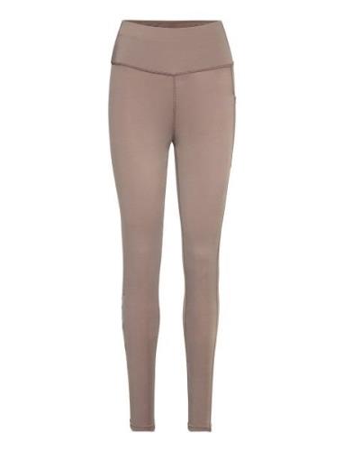 Hmlte Tola High Waist Tights Sport Running-training Tights Pink Hummel