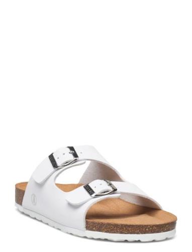 Charlie Platta Sandaler White Axelda