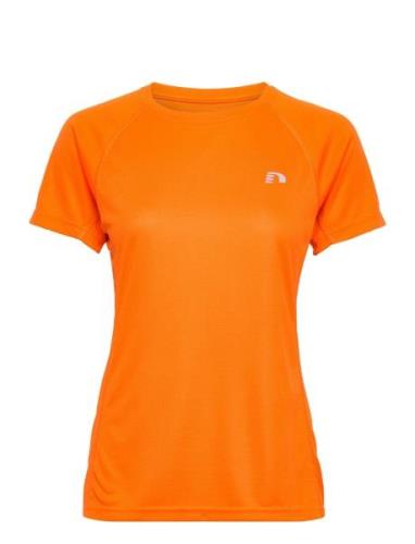Women Core Running T-Shirt S/S Sport T-shirts & Tops Short-sleeved Ora...