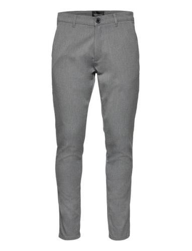Sdfrederic Bottoms Trousers Chinos Grey Solid