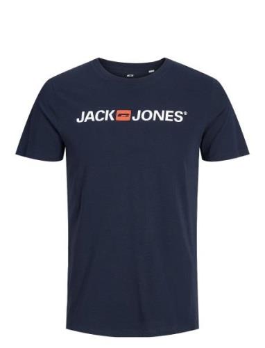 Jjecorp Old Logo Tee Ss O-Neck Noos Tops T-shirts Short-sleeved Navy J...