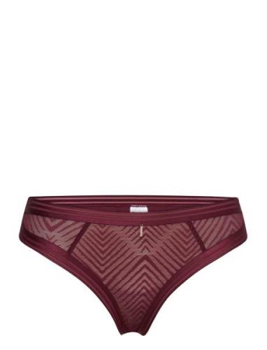 Tailored Brazilian Lingerie Panties Brazilian Panties Burgundy Freya