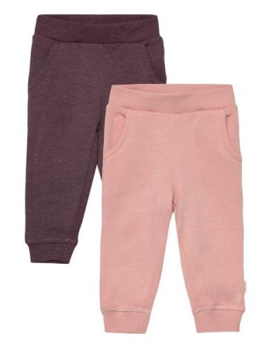 Sweat Pants Bottoms Sweatpants Multi/patterned Minymo