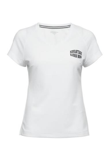 Ace T-Shirt Sport T-shirts & Tops Short-sleeved White Björn Borg